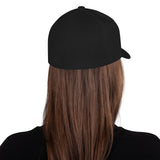 Outlaw Black Flexfit — RFO Right-Offset Embroidered Hat