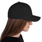 Outlaw Black Flexfit — RFO Right-Offset Embroidered Hat