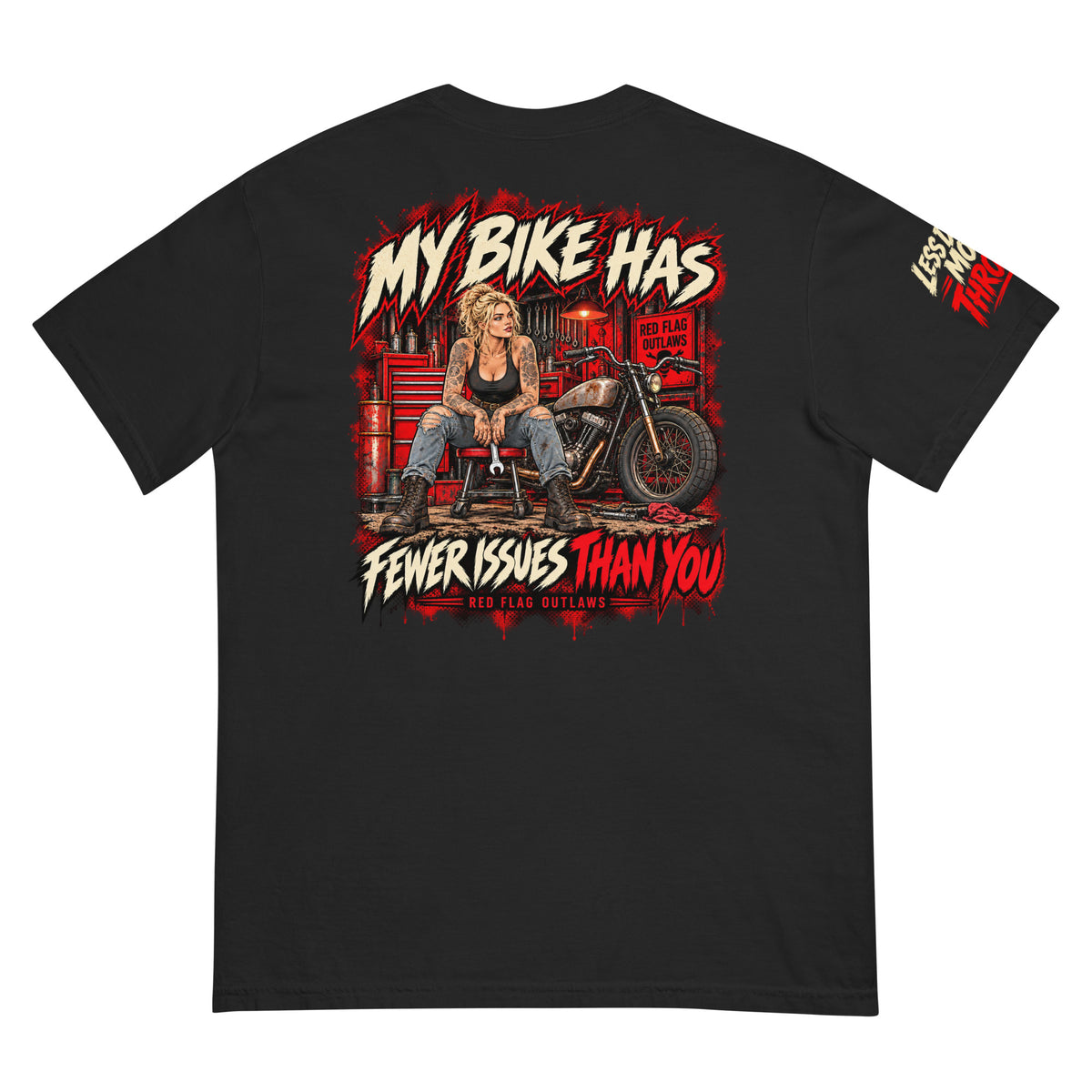 Fewer Issues — RFO Heavyweight Tee